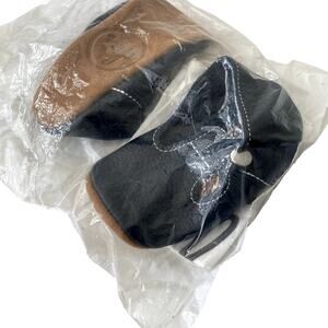 Mon Petit Shoes NEW Original T-Strap Soft Sole - Navy Blue - 6